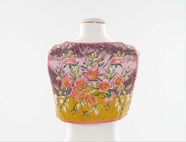 Evening vest, Schiaparelli (French, founded 1927), silk, French