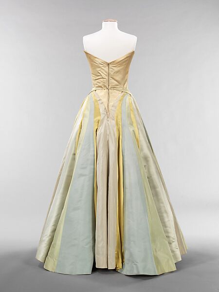Ribbon, Charles James (American, born Great Britain, 1906–1978), rayon/wool, silk, American