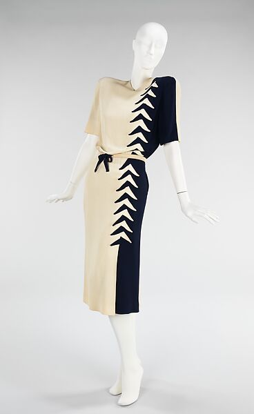 Dress, Madame Eta Hentz (American, born Hungary, 1895–1986), rayon, American 