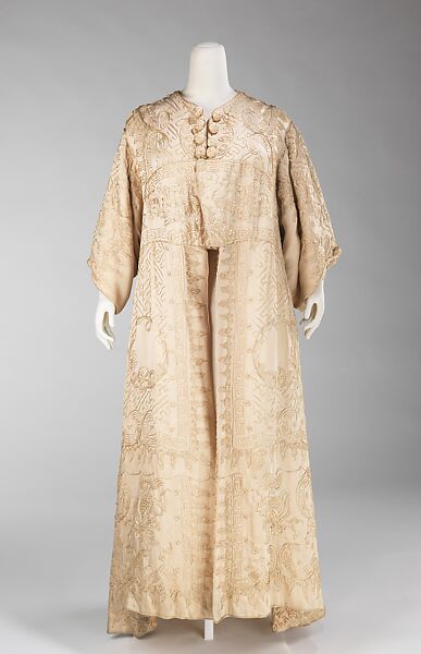 Evening coat, Callot Soeurs (French, active 1895–1937), silk, French 