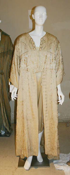 Evening coat, Callot Soeurs (French, active 1895–1937), silk, French