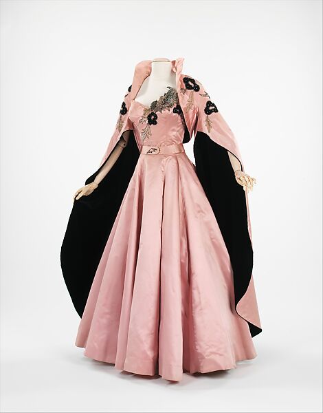 Evening ensemble, Fontana (Italian, founded 1943), silk, Italian 