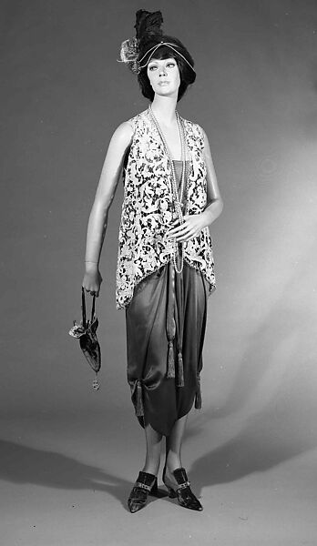 Evening dress, Callot Soeurs (French, active 1895–1937), silk, French