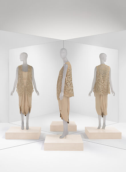 Evening vest, Callot Soeurs (French, active 1895–1937), linen, French