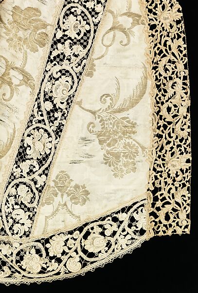 Evening vest, Attributed to Callot Soeurs (French, active 1895–1937), silk, linen, metal, probably French