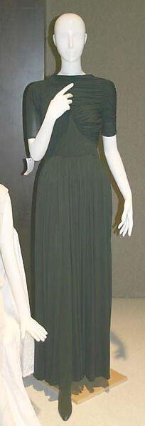 Evening dress, Alix (French, 1934–1942), silk, French