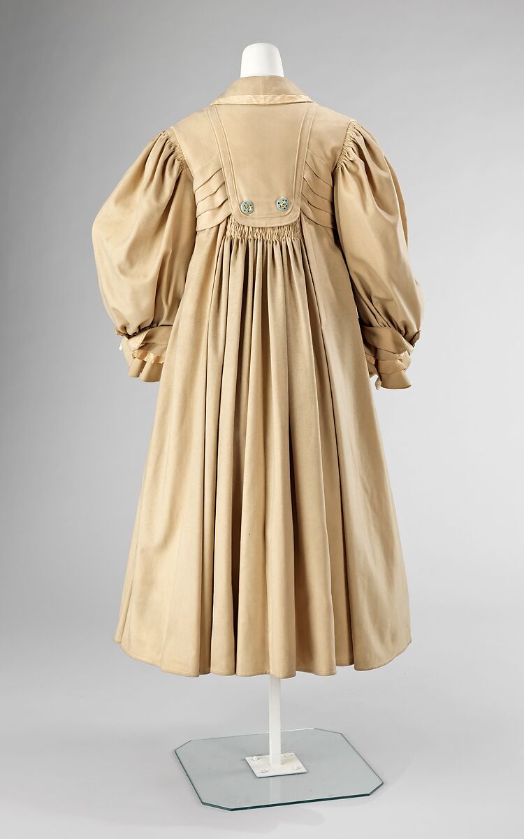 Coat, Frederick Loeser &amp; Company (American, founded 1860), wool, silk, American