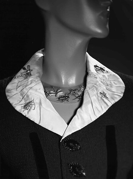 Necklace, Schiaparelli (French, founded 1927), synthetic, metal, French
