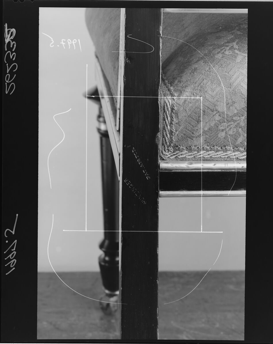 Side Chair, George Jakob Hunzinger (1835–1898), Ebonized cherry, brass, American