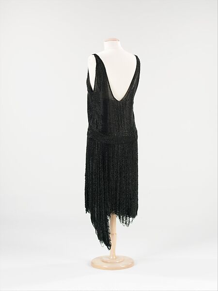 Evening dress, Doeuillet, silk, French