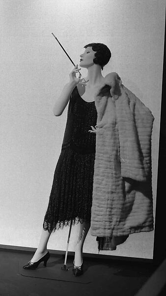 Evening dress, Doeuillet, silk, French