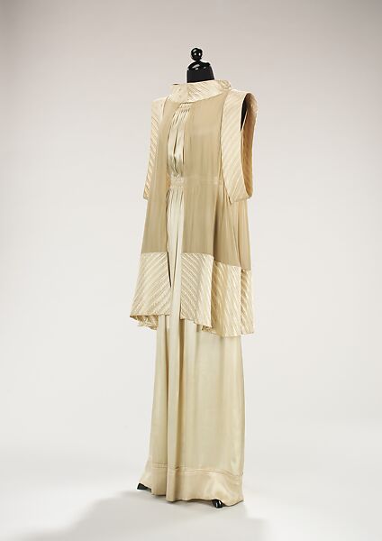 Evening ensemble, House of Lanvin (French, founded 1889), silk, French 