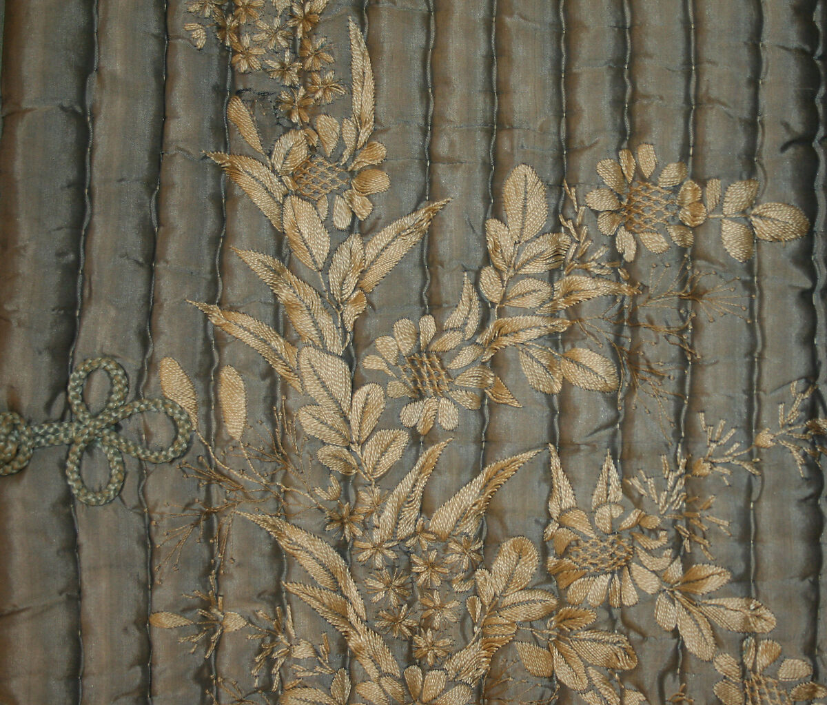 Dressing gown, silk, Japanese