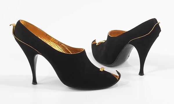 Cocktail shoes, Dal Co&#39; (Italian), leather, Italian 
