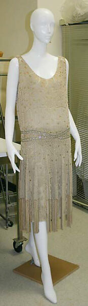 Evening dress, Edward Molyneux (French (born England), London 1891–1974 Monte Carlo), silk, rhinestones, French