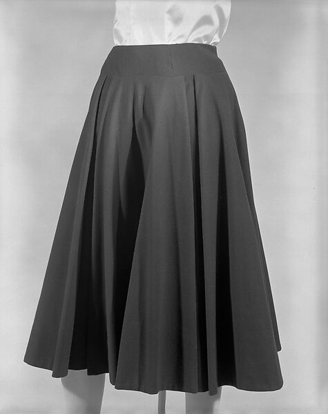 Ensemble, Charles James (American, born Great Britain, 1906–1978), wool, silk, American