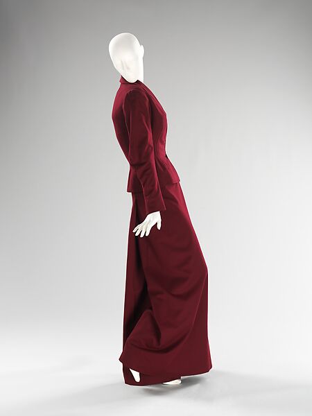 Ensemble, Charles James (American, born Great Britain, 1906–1978), wool, silk, American