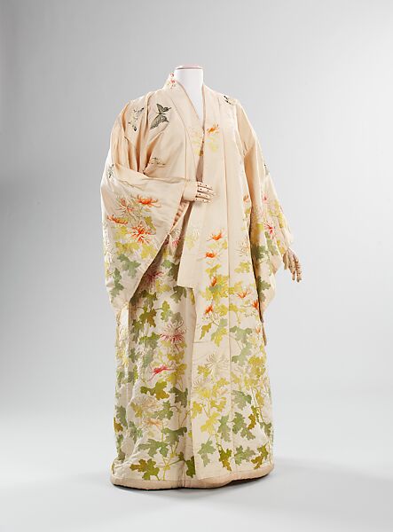 Kimono, (attributed) Iida &amp; Co./Takashimaya (Japanese, founded 1831), silk, Japanese 