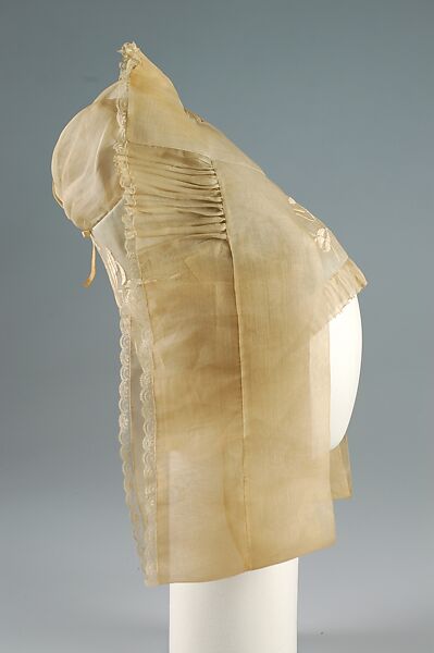 Headdress, House of Lanvin (French, founded 1889), cotton, silk, French