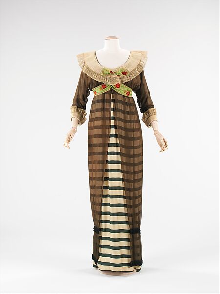 Evening dress, Paul Poiret (French, Paris 1879–1944 Paris), silk, linen, French 