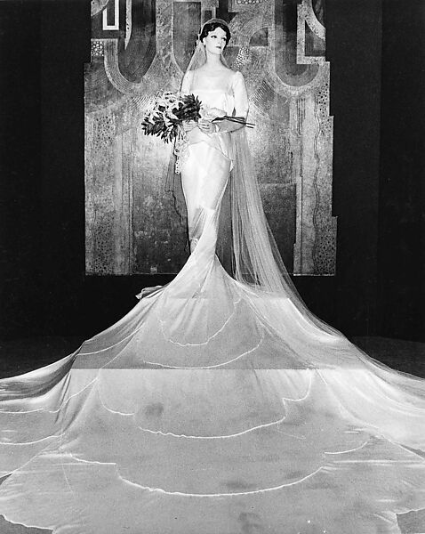 Wedding ensemble, Callot Soeurs (French, active 1895–1937), silk, plastic (cellulose acetate), linen, leather, French