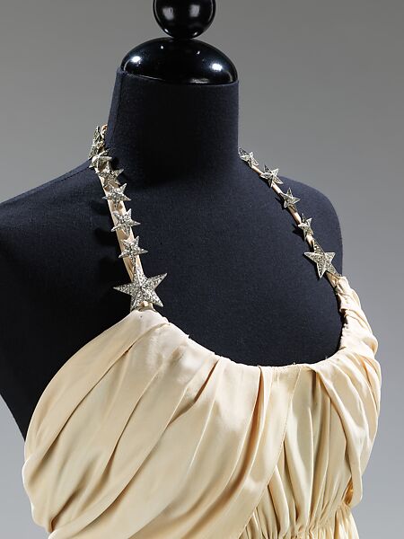 Evening dress, House of Vionnet (French, active 1912–14; 1918–39), silk, rhinestones, French