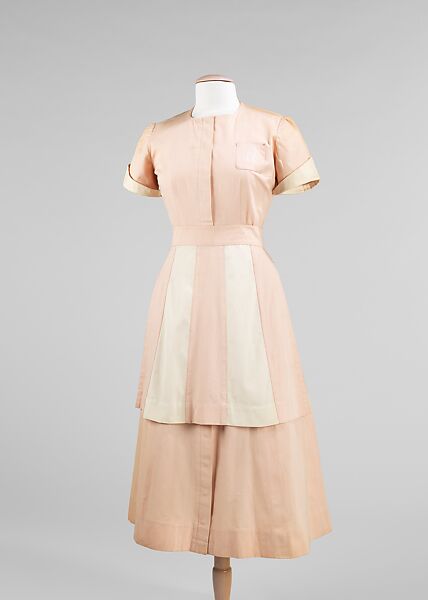 Uniform, Mrs. Helen Cookman (American, 1894–1973), cotton, American 