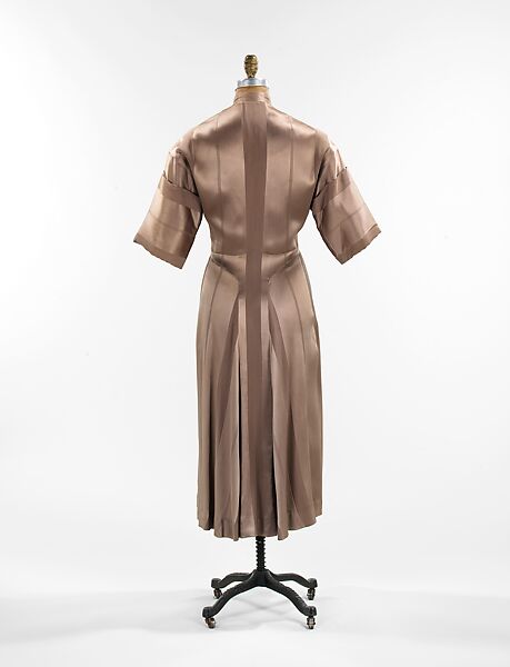 Dress, Charles James (American, born Great Britain, 1906–1978), silk, American