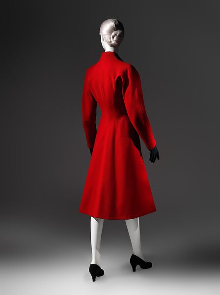 "Lyre", Charles James (American, born Great Britain, 1906–1978), wool, silk, American