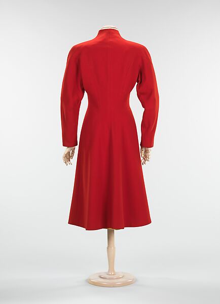 "Lyre", Charles James (American, born Great Britain, 1906–1978), wool, silk, American