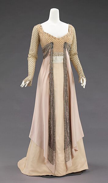 House of Worth Evening dress French The Metropolitan Museum