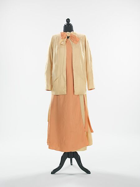 Beachwear, Schiaparelli (French, founded 1927), silk, French