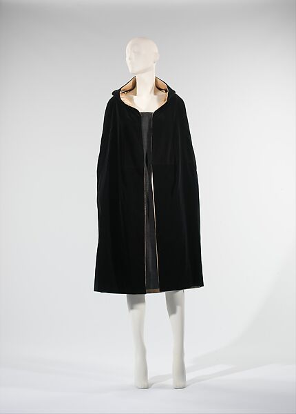 Evening cape, House of Vionnet (French, active 1912–14; 1918–39), silk, French 