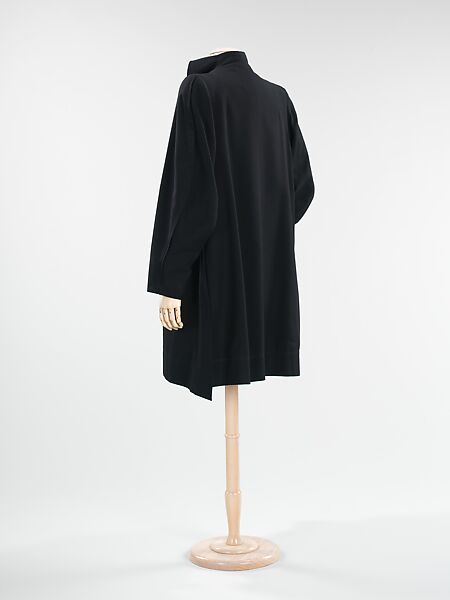 Coat, Charles James (American, born Great Britain, 1906–1978), wool, silk, American