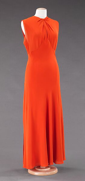 Evening dress, Valentina (American, born Kyiv 1899–1989), silk, American 