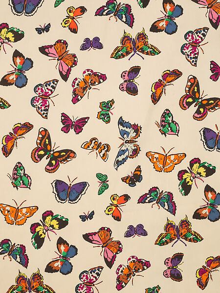 Evening dress, Schiaparelli (French, founded 1927), silk, French