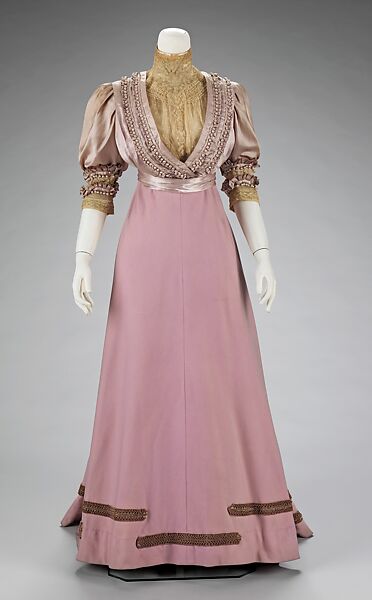 Afternoon suit, House of Paquin (French, 1891–1956), silk, wool, French