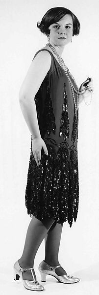 Evening dress, Anne &amp; Thérèse (French), silk, French