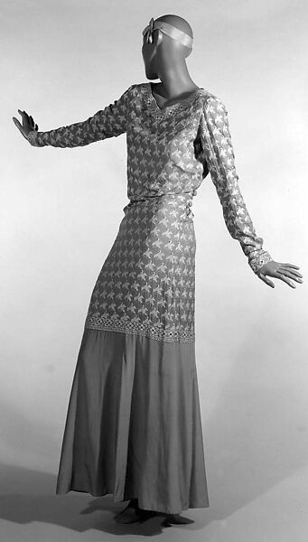 Dress, Jessie Franklin Turner (American, 1923–1943), silk, American