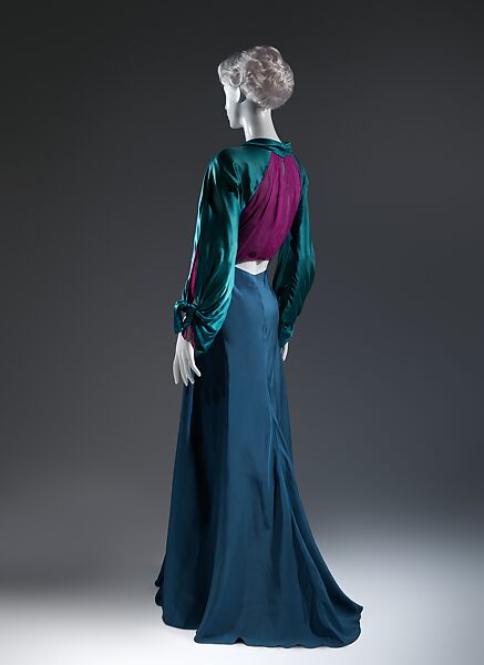 Dinner dress, Charles James (American, born Great Britain, 1906–1978), silk, American