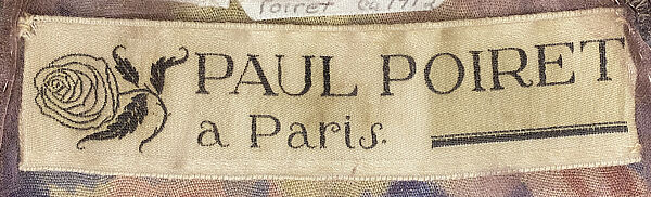 Evening coat, Paul Poiret (French, Paris 1879–1944 Paris), silk, metal, French