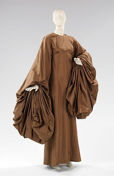 Evening dress, Madame Grès (Germaine Émilie Krebs) (French, Paris 1903–1993 Var region), silk, French 