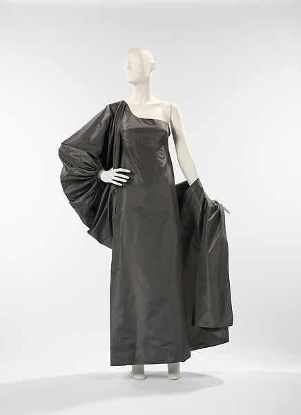 Evening dress, Madame Grès (Germaine Émilie Krebs) (French, Paris 1903–1993 Var region), silk, French