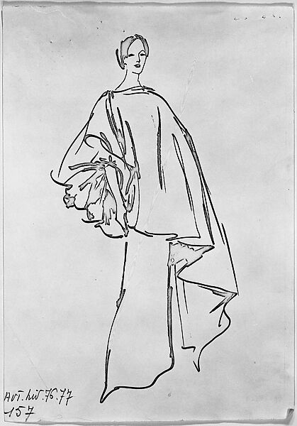 Evening dress, Madame Grès (Germaine Émilie Krebs) (French, Paris 1903–1993 Var region), silk, French