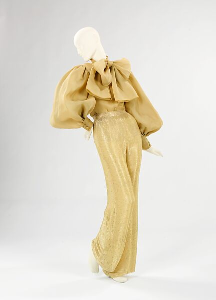 Evening ensemble, Norman Norell (American, Noblesville, Indiana 1900–1972 New York), cotton, silk, American 