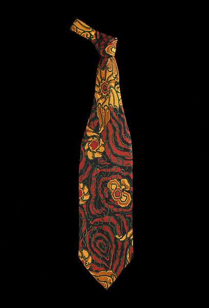 Necktie, Turnbull &amp; Asser (British, founded 1885), silk, British 