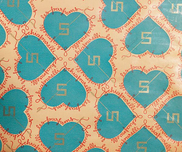 "Sleeping de Schiaparelli", Schiaparelli (French, founded 1927), glass, metal, paper, synthetic, French