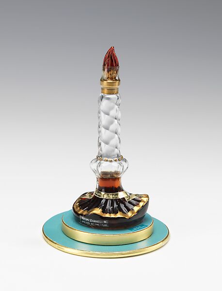 "Sleeping de Schiaparelli", Schiaparelli (French, founded 1927), glass, metal, paper, synthetic, French