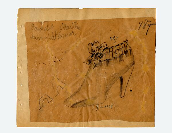 Model No. 487, House of Balenciaga (French, founded 1937), silk, wood, American