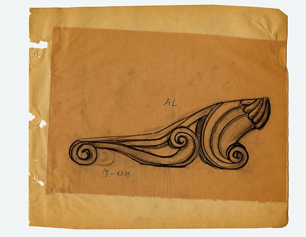 Model No. AL, Steven Arpad (French, 1904–1999), silk, wood, American